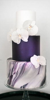Lilac-&-Purple-Marble-Cake,-