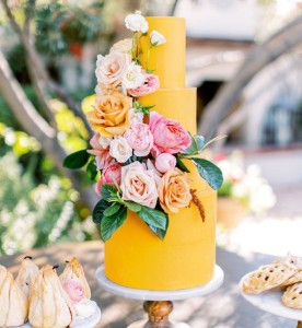 IMAGE 7 - - Floral Wedding Cake Summer Flowers