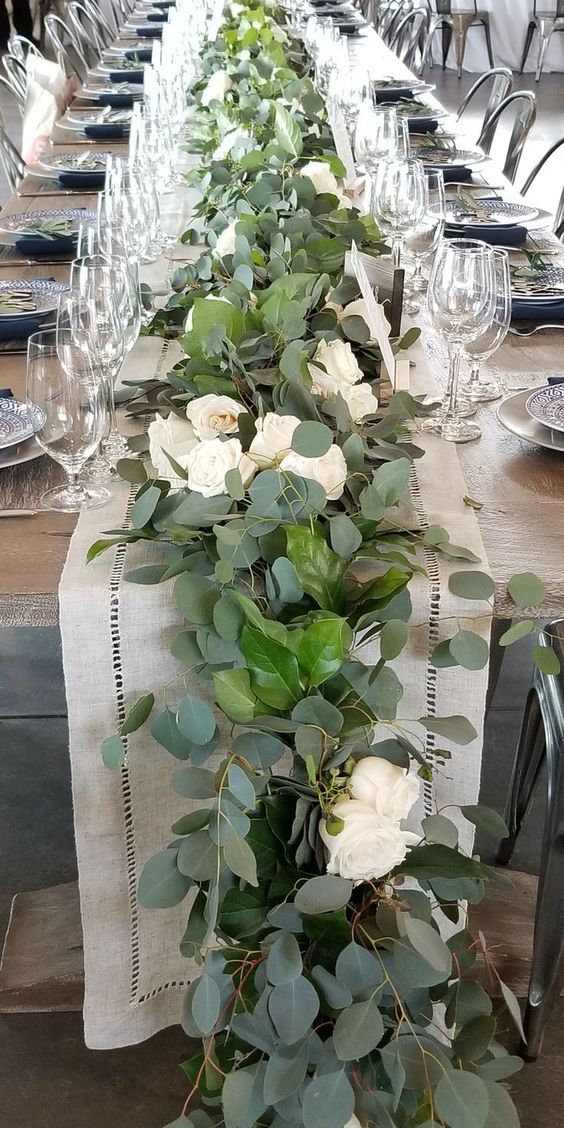 MAIN IMAGE - Eucalyptus wedding Decor